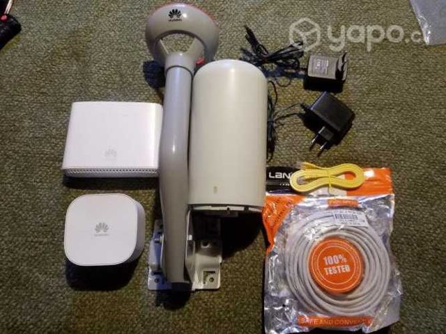Antena internet rural ENTEL + router+repetidor