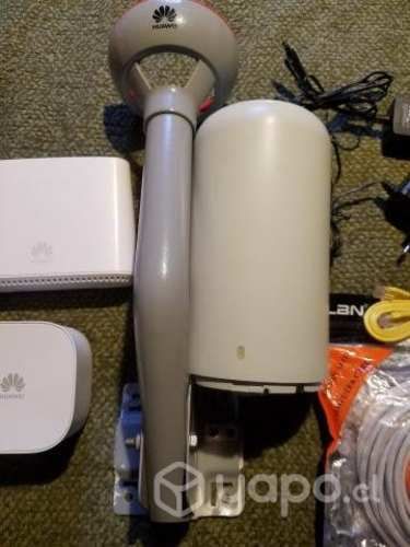 Antena internet rural ENTEL + router+repetidor