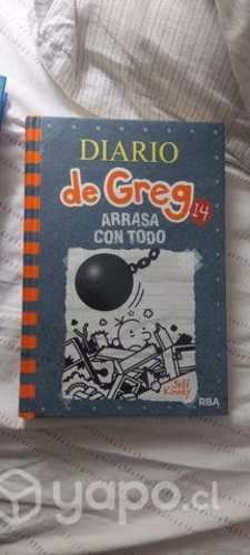 Libro diario de greg 14 tapa dura