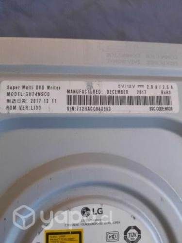 Dvd lg gh24nsco externo para pc