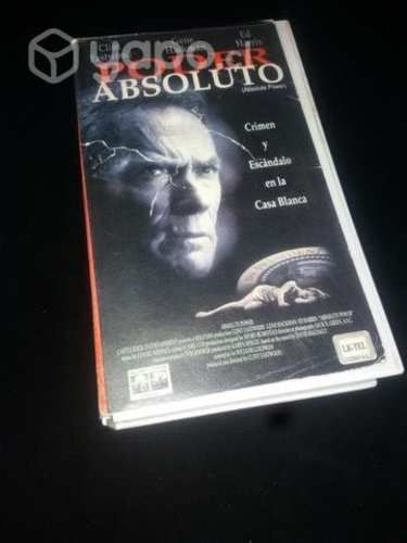 Película Poder absoluto vhs