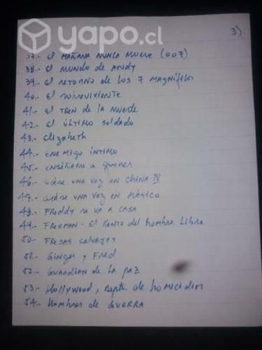 Película Poder absoluto vhs