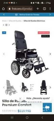 Silla de ruedas eléctrica Safe care