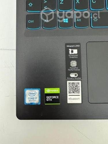 Lenovo Ideapad L340 15.6" I7 GTX1650