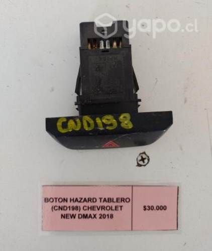 Boton Hazard Tablero (CND198) Chevrolet New Dmax