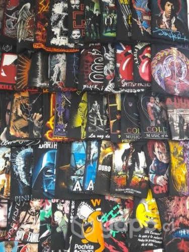 37 poleras de rock