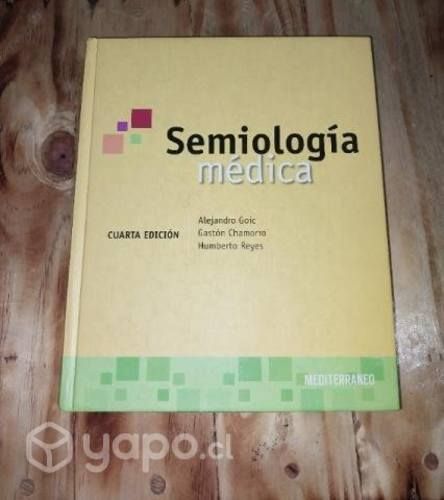 Semiologia médica de Goic, 4ta edición, original.