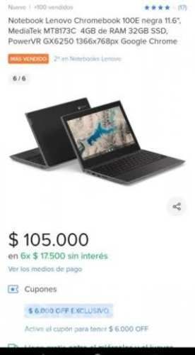 Chromebook Lenovo 100e