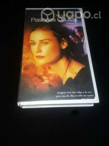 Película Pasiones ocultas vhs