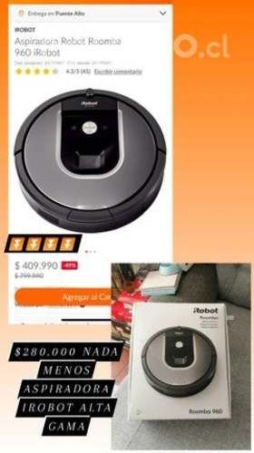 Aspiradora robot alta gama