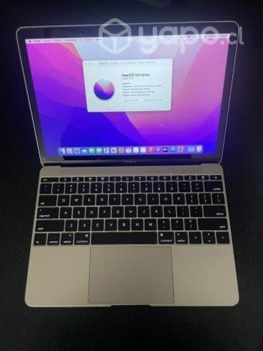 Macbook 12 Inch Gold 500GB