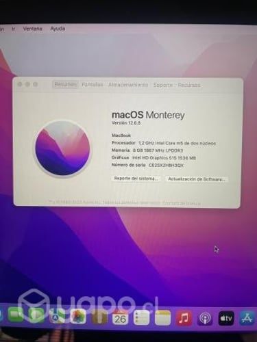 Macbook 12 Inch Gold 500GB