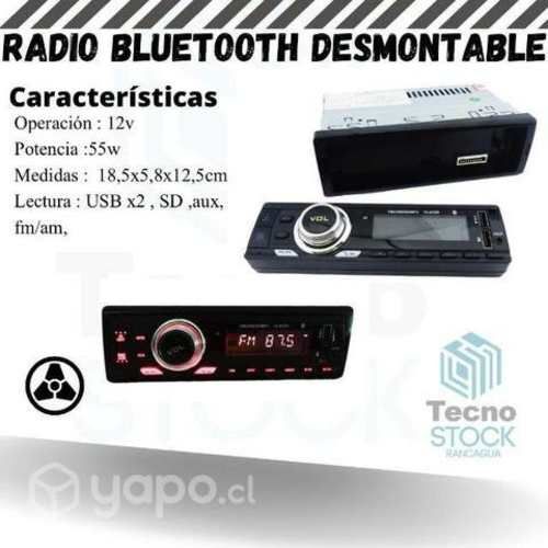 Rqdio panel desmontable