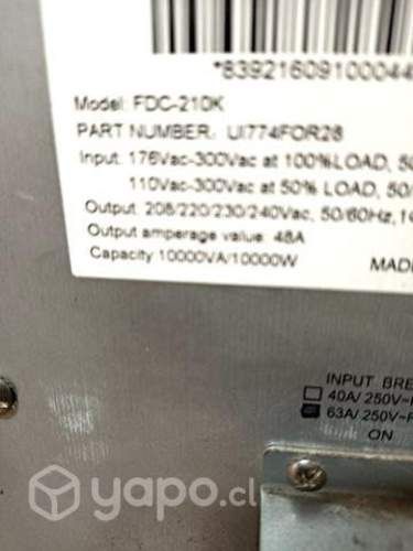 Ups monofasica online 10kva 220vac