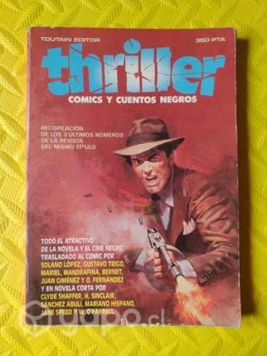 Thriller cómics y cuentos negros - Toutain editor