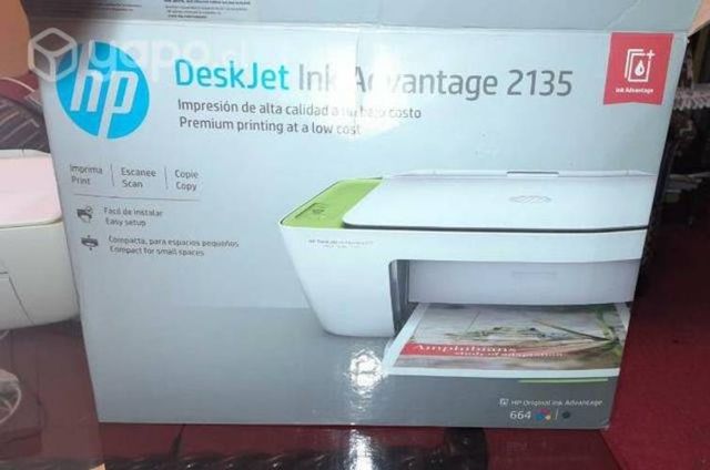 Impresora hp deskjet 2135
