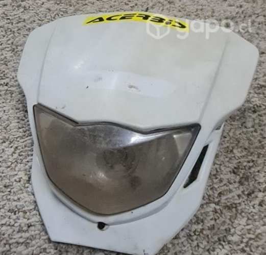 Foco Delantero Universal Para Moto, Plastico Usado