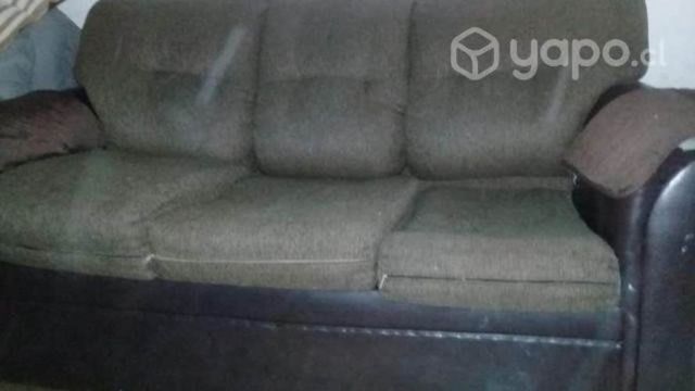 Sillón 3 cuerpos y Sofá tipo Berger económico buen