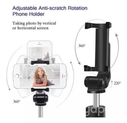 Baston Selfie Bluetooth Tripode + Control Remoto C