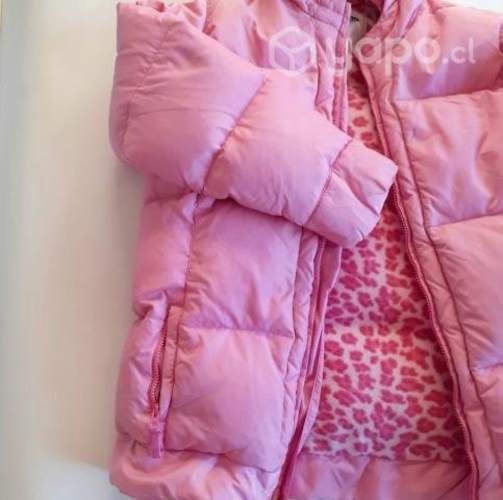 Parka rosa pastel adulto