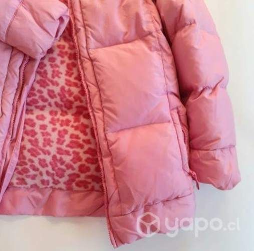 Parka rosa pastel adulto
