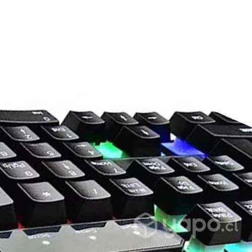 Kit Gamer Teclado + Mouse RGB Retroiluminado
