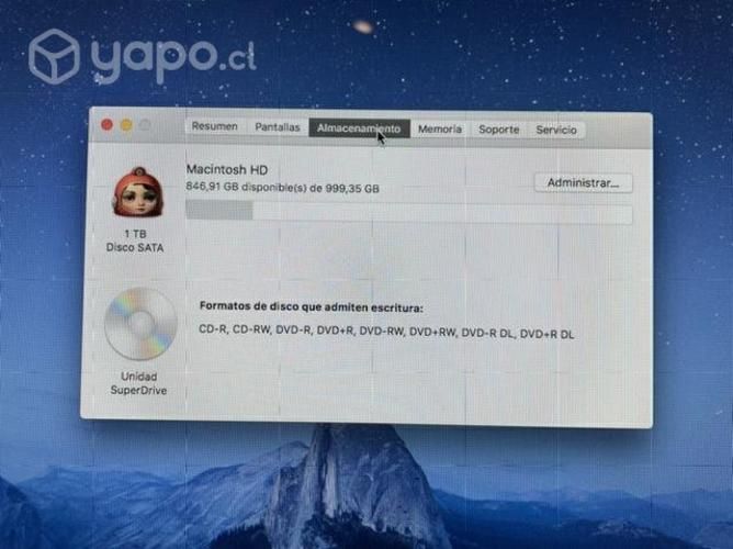 Computador escritorio Apple iMac 21.5 pulgadas