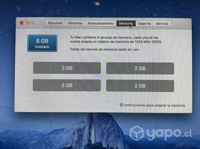 Computador escritorio Apple iMac 21.5 pulgadas