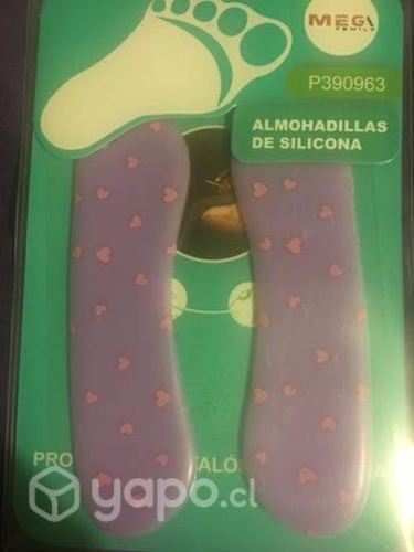 Almohadilla silicona zapatillas