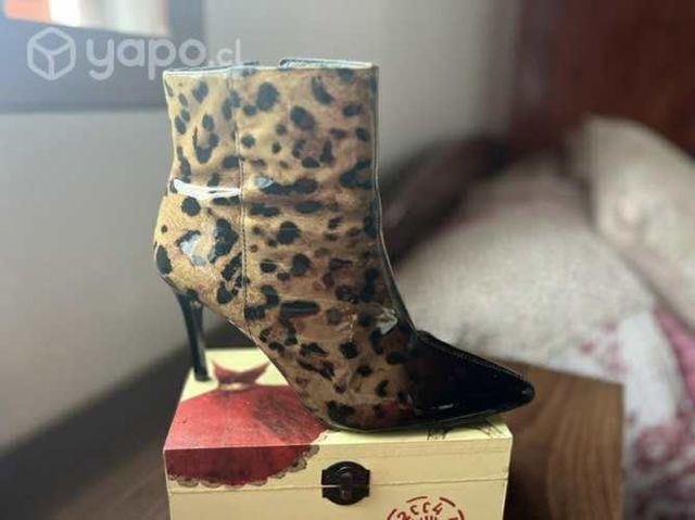 Botín Print Charol Gacel 36
