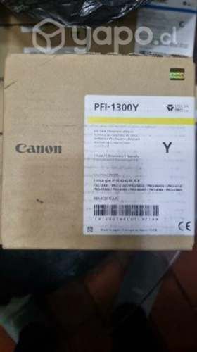 Tinta Canon pfi 1300y yellow original de 330ml
