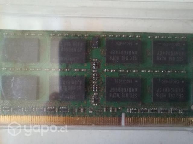 RAM Notebook SoDimm DDR3 Entrega en metro Macul