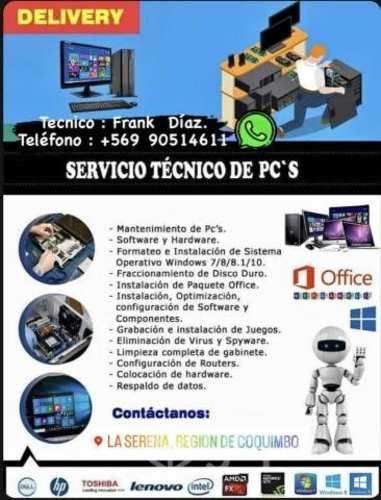 Servicio tecnico computadoras y telefonos