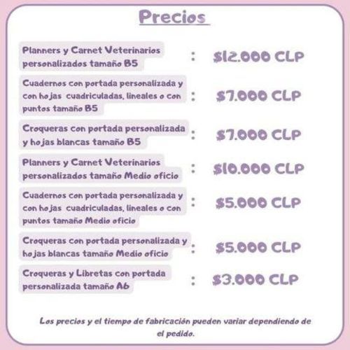 Agendas personalizadas