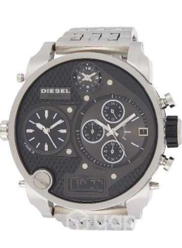 Diesel DZ7221 Mr. Daddy reloj plateado para hombre