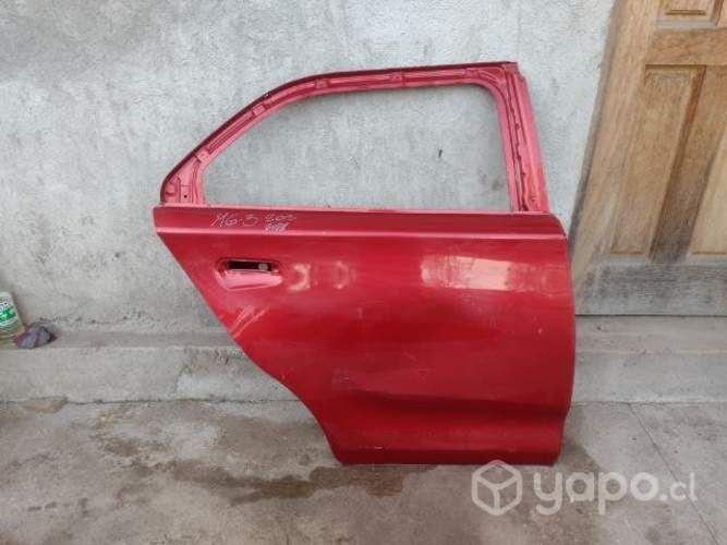 Puerta trasera der mg