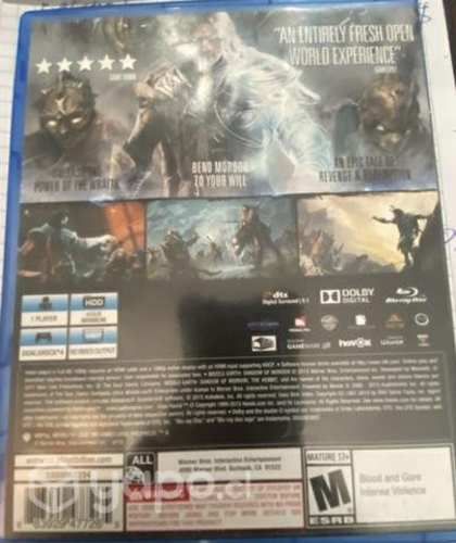 Shadow of mordor game of the year edition