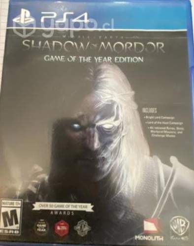 Shadow of mordor game of the year edition