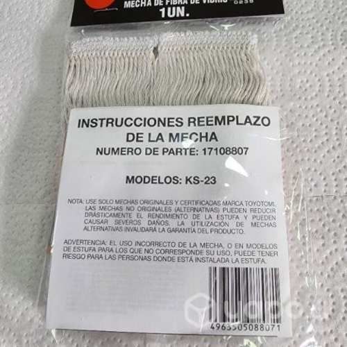 Mechas para estufa Toyotomi