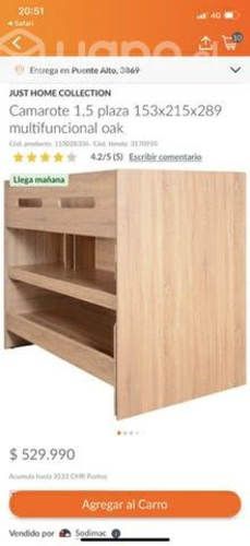 Camarote con escritorio