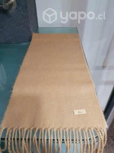 Bufanda lacoste camel