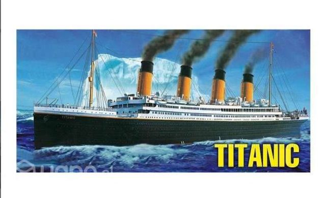 Maqueta Armable Trasatlántico Titanic, Escala 1/55