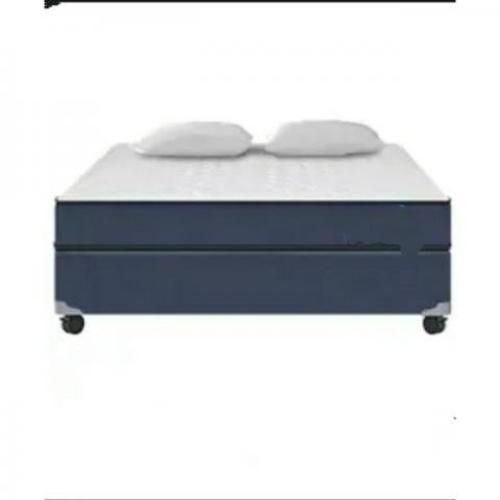 Cama box americano con respaldo