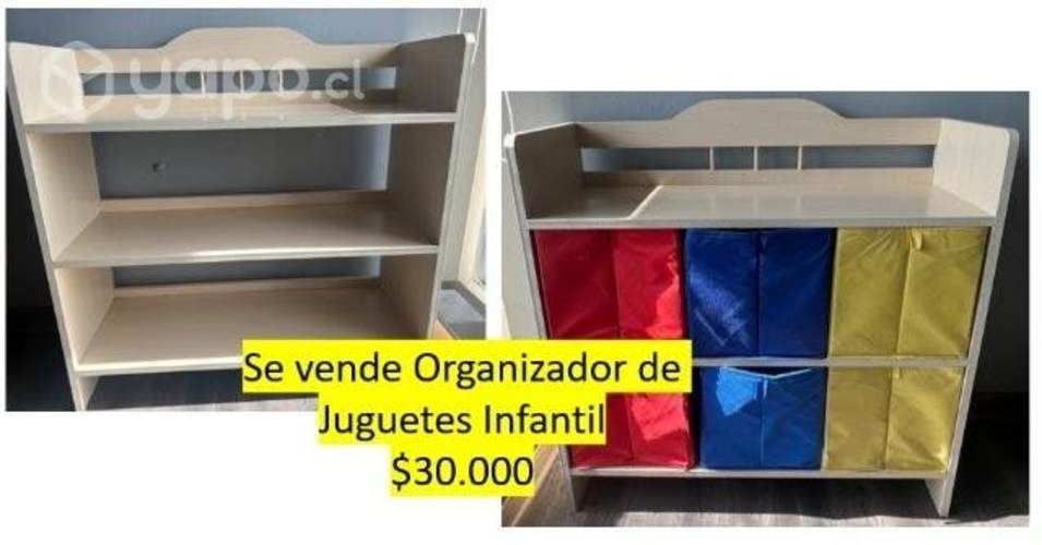 Mueble organizador juguetes infantil