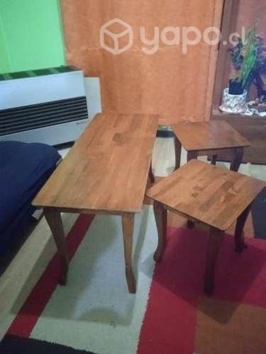 Mesa de centro con laterales