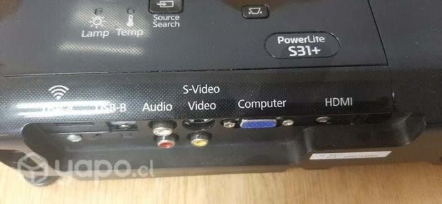 Proyector epson s31+ impecable hdmi control remoto