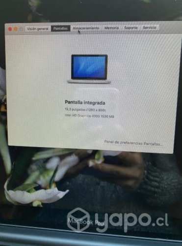 Macbook Pro 13 A1278 Año 2015 I5 4gb Excelente