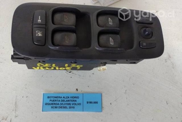 Botonera Alza Vidrio Puerta Del izq (VLV105) Volvo