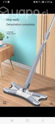 Trapeador Plano Giratorio 360°