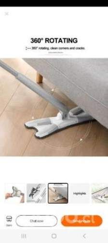 Trapeador Plano Giratorio 360°